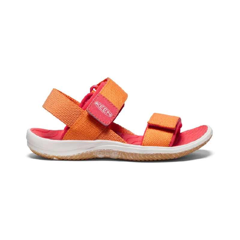 Men's sandals with a padded heelLittle Kids' Elle Backstrap  |  Tangerine/Cayenne