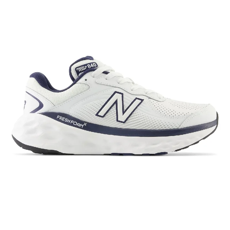 Men's Oxford shoes with a shock - absorbing insole and a leather liningNew Balance Men's MW840FW1 White/Navy