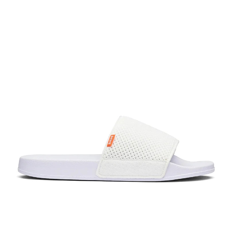 Men's sandals with a padded heelLounge PL Slide (White)