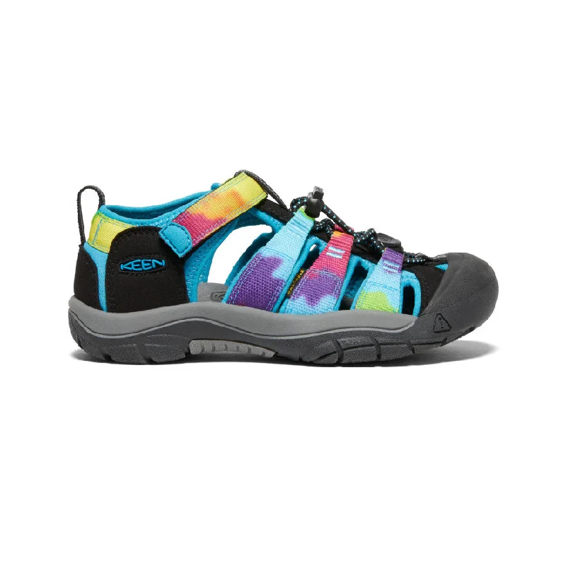 Flip - flop style men's sandals for beach wearBig Kids' Newport H2  |  Rainbow Tie Dye