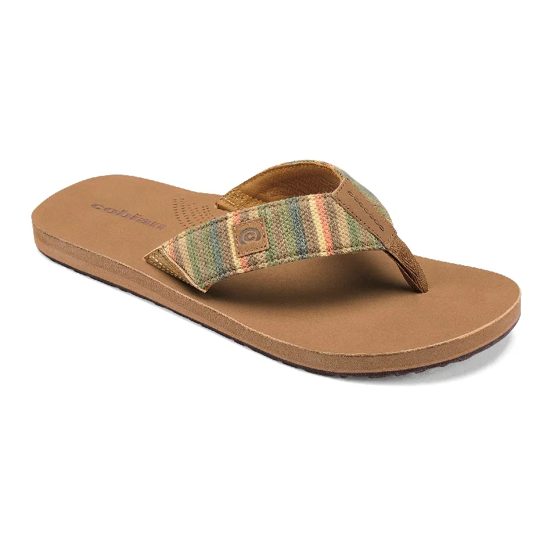 Men's sandals with a decorative buckle or charmZarape™