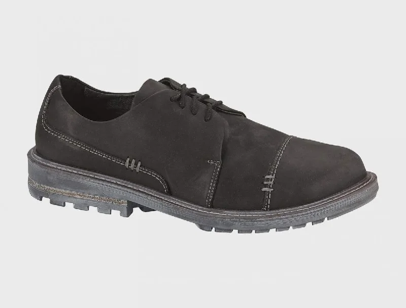 Men's Oxfords in a dark burgundy leather for a unique styleNaot Simiyu