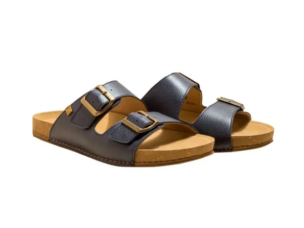 Men's sandals with a decorative buckle or charmEL Naturalista Unisex - Balance - N5794T PATH Sandals