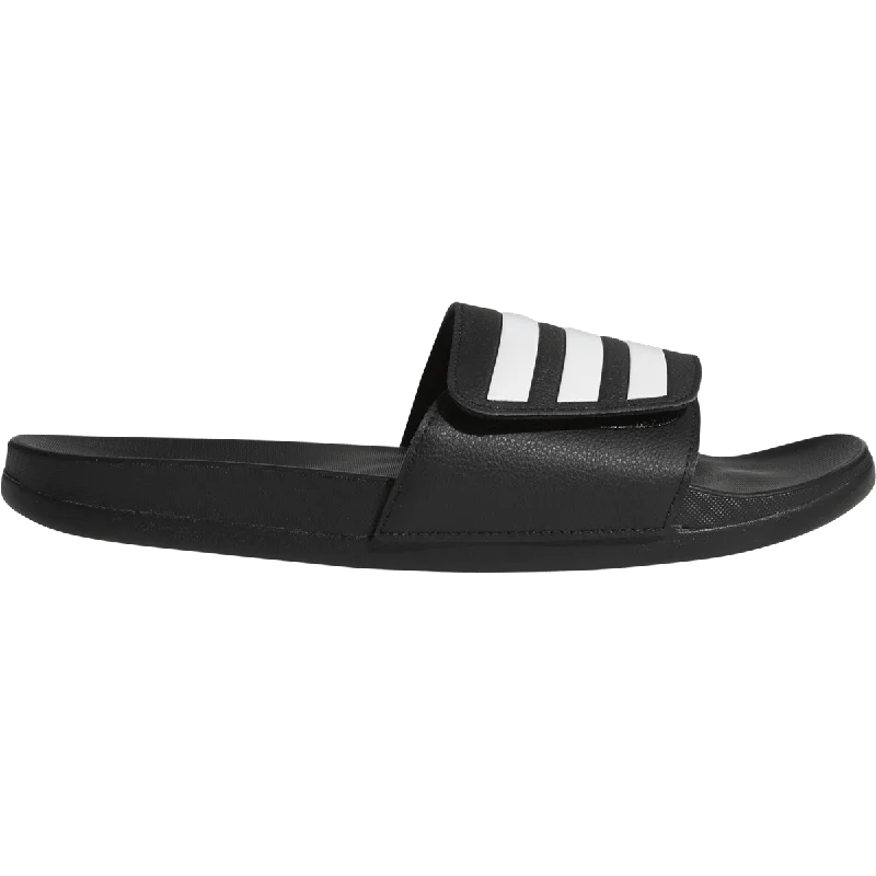 Men's sandals with a cushioned footbedAdilette Comfort Adjustable Slides