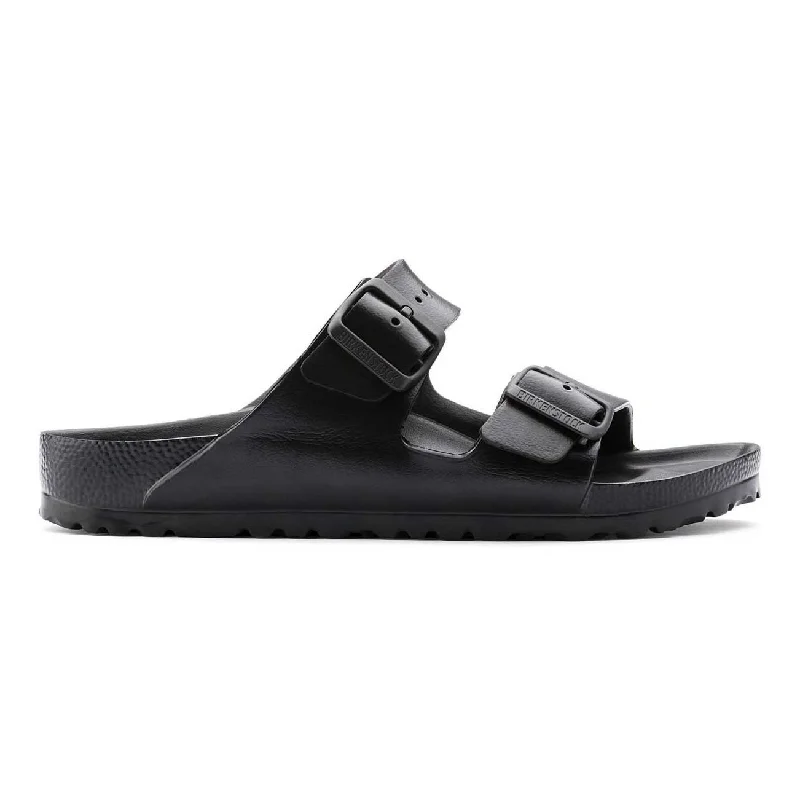 Men's sandals with a wide strap for supportBirkenstock Men's Arizona EVA Waterproof Black