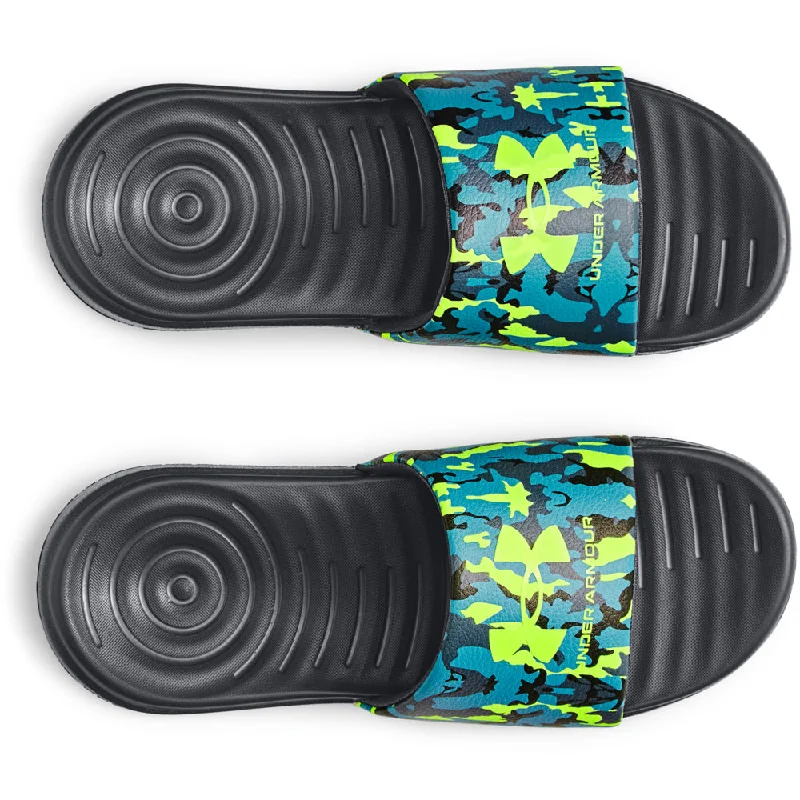 Waterproof men's sandals for water activitiesBoys' Under Armour Youth Ansa Graphic Slide Sandal