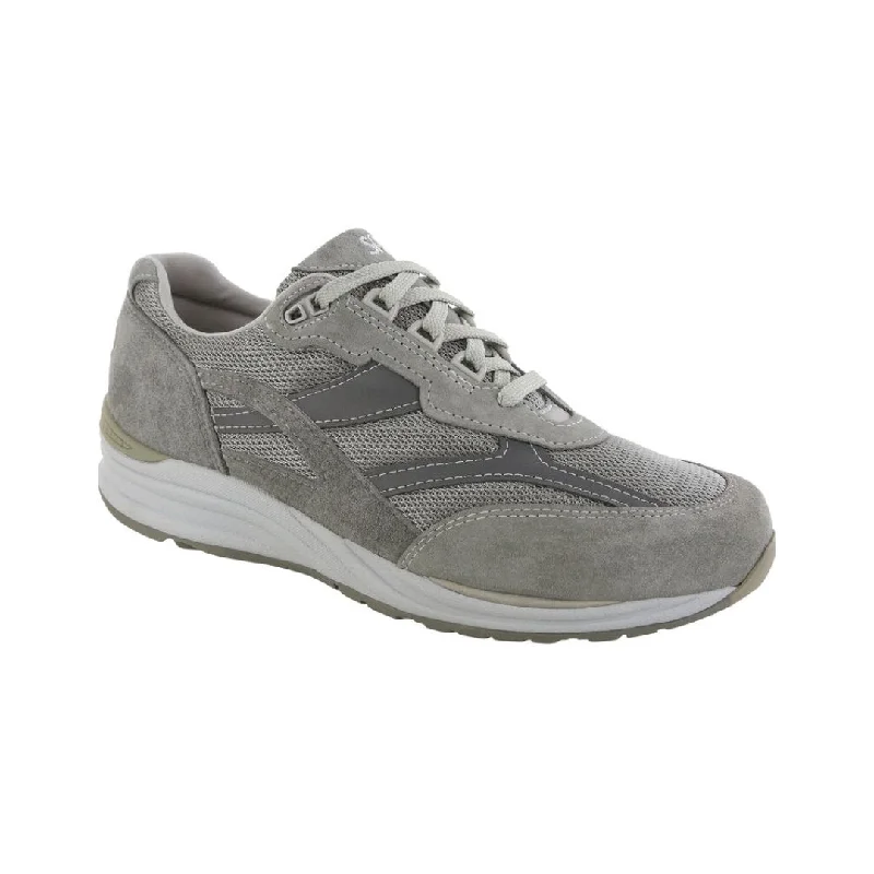 Men's Oxford shoes with a buckle closure and a pointed toeSAS Men's Journey Mesh Lace Up Sneaker - Gray