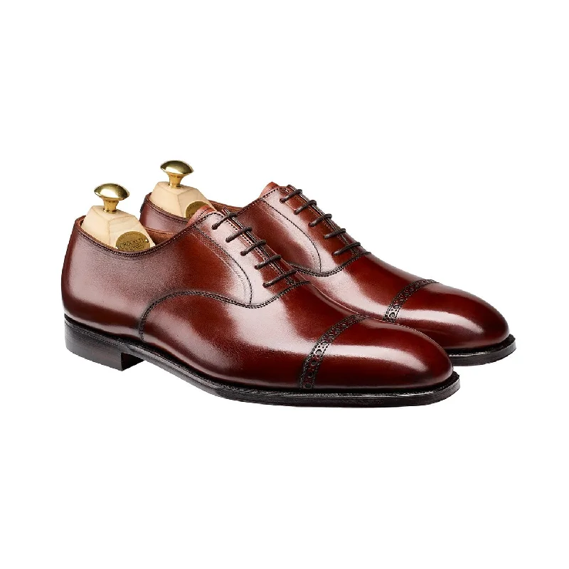 Men's Oxfords with a padded collar for a comfortable fitBelgrave Chestnut Antique Calf