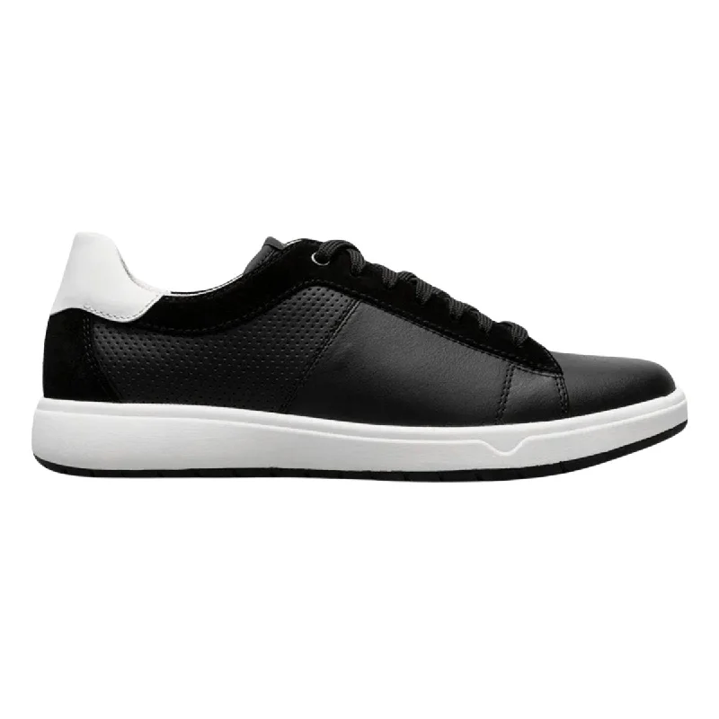 Men's Oxford shoes with a double - buckle strapFlorsheim Men's Heist Sneaker Black Leather