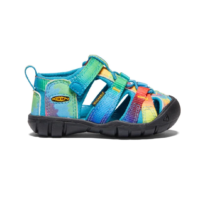 Men's sandals with a decorative buckle or charmToddlers' Seacamp II CNX  |  Vivid Blue/Original Tie Dye