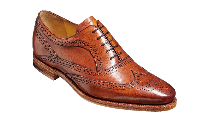 Men's Oxfords with a contrast stitching on the weltTuring - Antique Rosewood