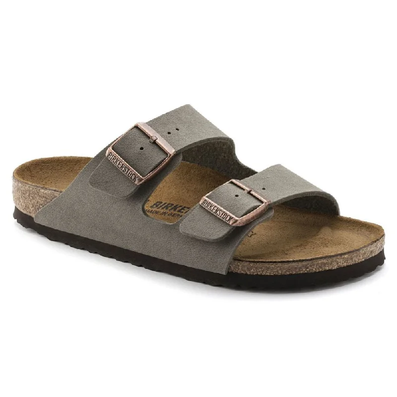 Flip - flop style men's sandals for beach wearBirkenstock Arizona Birkibuc Stone Sandal (Unisex)