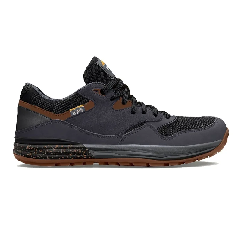 Men's Oxford shoes with a wingtip design and leather soleLems Unisex Trailhead Stormy Night