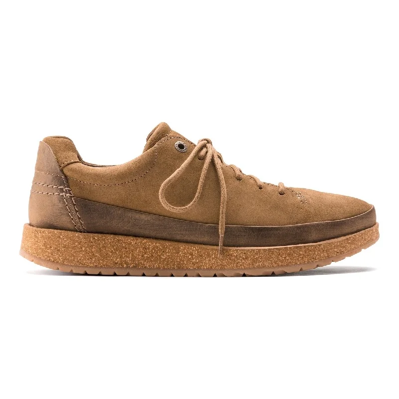 Brogue - perforated men's Oxfords for a traditional lookBirkenstock Men's Honnef Low Tea Suede