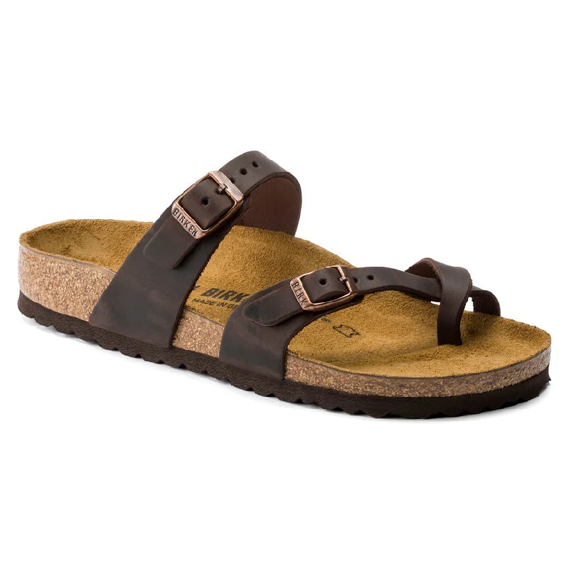 Men's sandals with a removable insole for cleaningMayari Oiled Leather