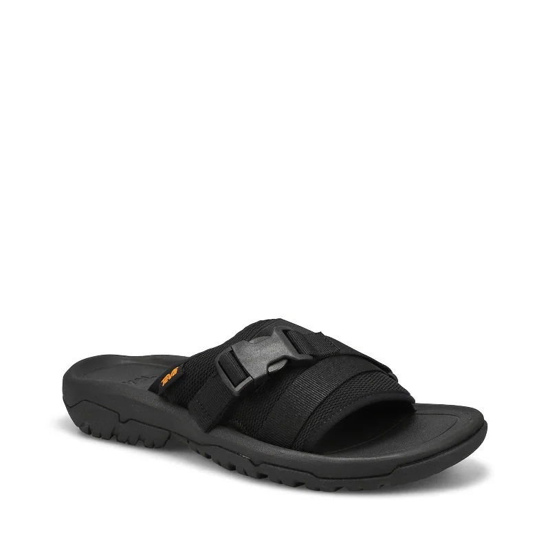 Men's sandals in a neutral color like black or brownMen's Shoes Teva HURRICANE VERGE SLIDE Sandals 1136230 BLACK