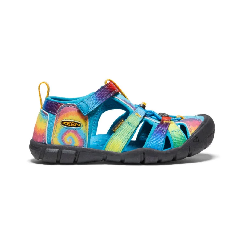 Men's sandals with a shock - absorbing insoleBig Kids' Seacamp II CNX  |  Vivid Blue/Original Tie Dye