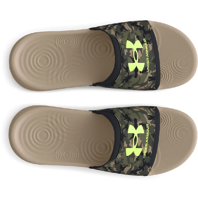 Men's sandals with a contrast stitching detailMen's Under Armour Ignite Select Camo Slides