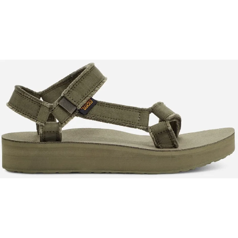 Men's sandals with a cushioned footbedW Midform Universal Canvas