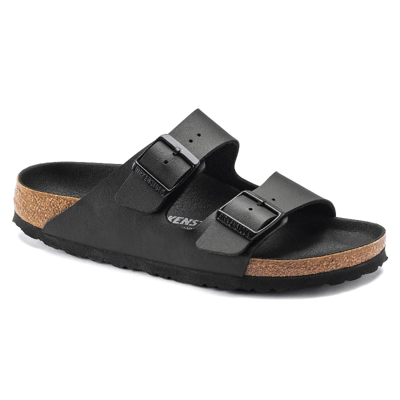 Men's sandals with a decorative buckle or charmBirkenstock Arizona Birko-Flor