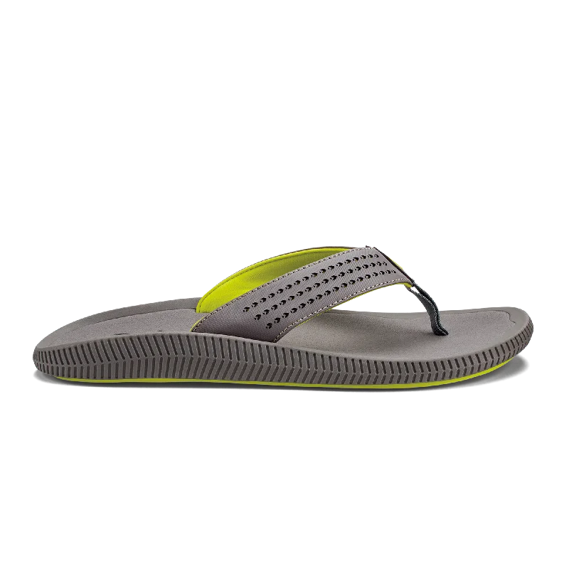 Men's sandals with a buckle closureUlele - Graphite