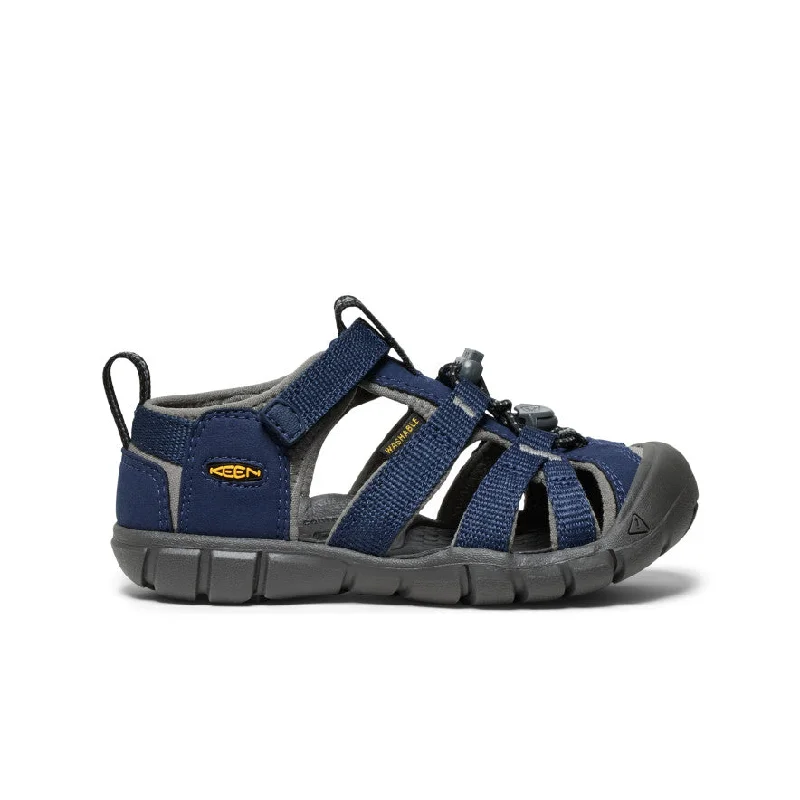 Men's sandals with a flexible sole for easy movementLittle Kids' Seacamp II CNX  |  Naval Academy/Drizzle