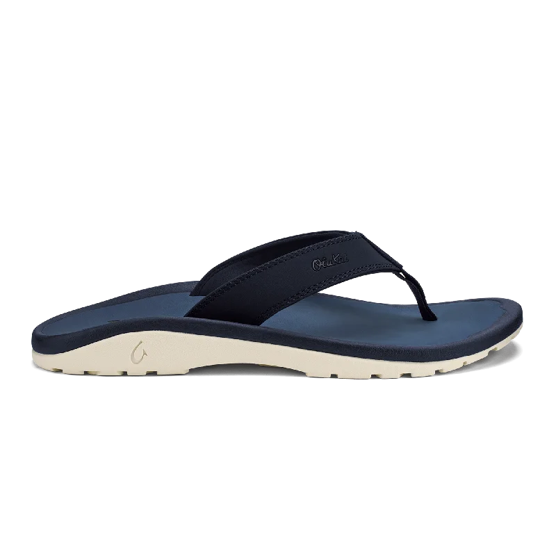 Men's sandals with a contrast stitching detail‘Ohana - Deepest Depths