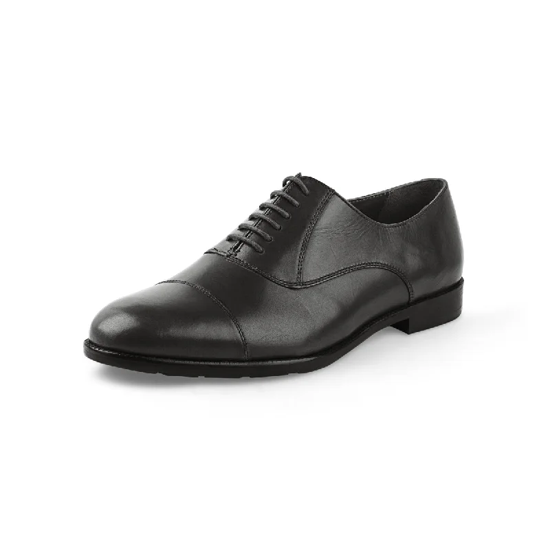 Men's Oxfords with a classic silhouette and a high - shine finishLondon - Calfi Crust - Black