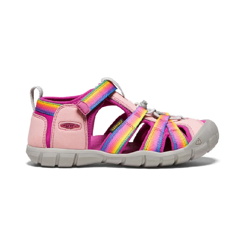 Men's sandals with a durable outer soleBig Kids' Seacamp II CNX  |  Rainbow/Festival Fuchsia