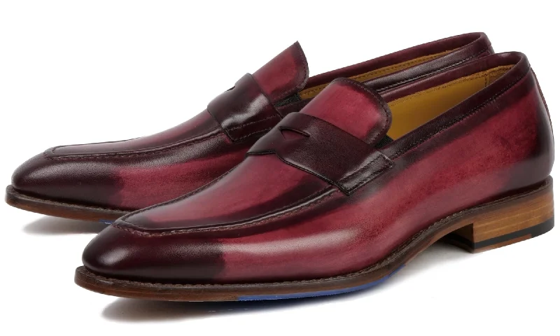 Hampton Penny Loafer Oxblood