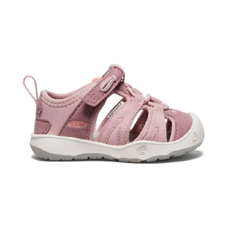 Men's sandals with a perforated leather upper for ventilationToddlers' Moxie Sandal  |  Nostalgia Rose/Papaya Punch