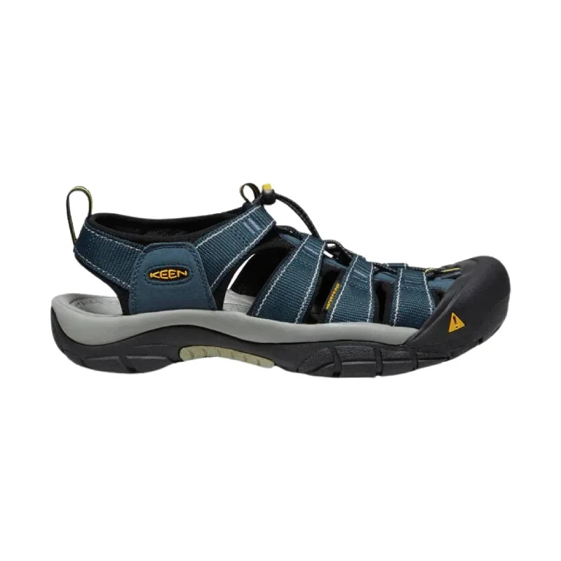 Men's sandals with a removable insole for cleaningKEEN Men's Newport H2 - Navy/Gray