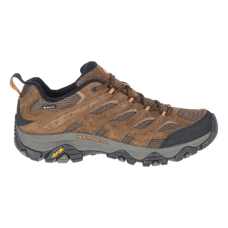 Men's Oxford shoes with a padded insole for all - day comfortMerrell Men's Moab 3 Low Earth Gore-Tex Waterproof