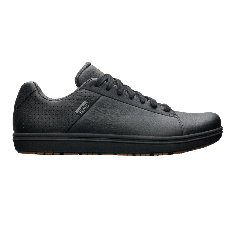 Men's Oxfords with a classic silhouette and a high - shine finishLems Men's Kourt Grip Midnight