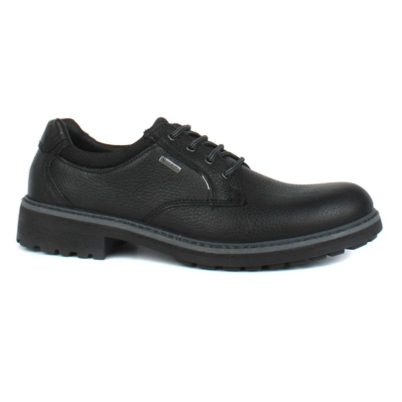 Men's Oxfords with a classic silhouette and a high - shine finishAra Men's Farren Black Gore-Tex Waterproof