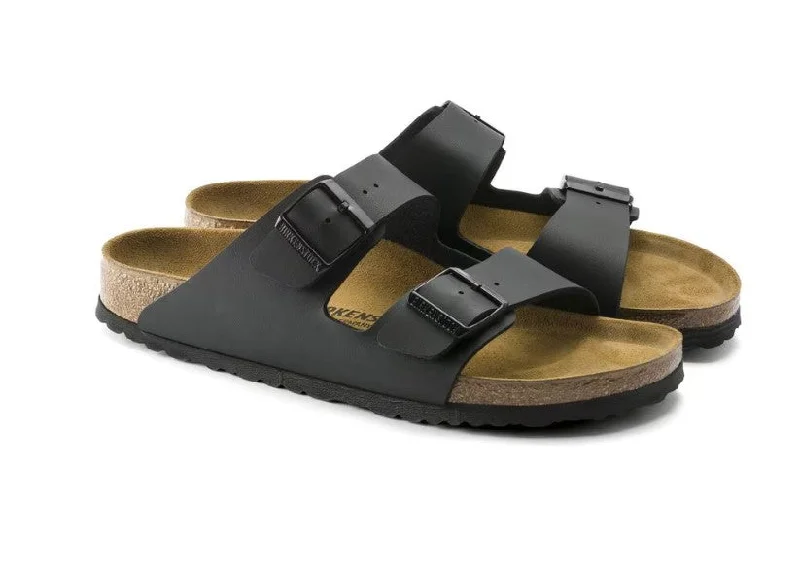 Men's sandals with a padded heelBirkenstock Unisex Arizona BS Birko-Flor 0051701 Sandal