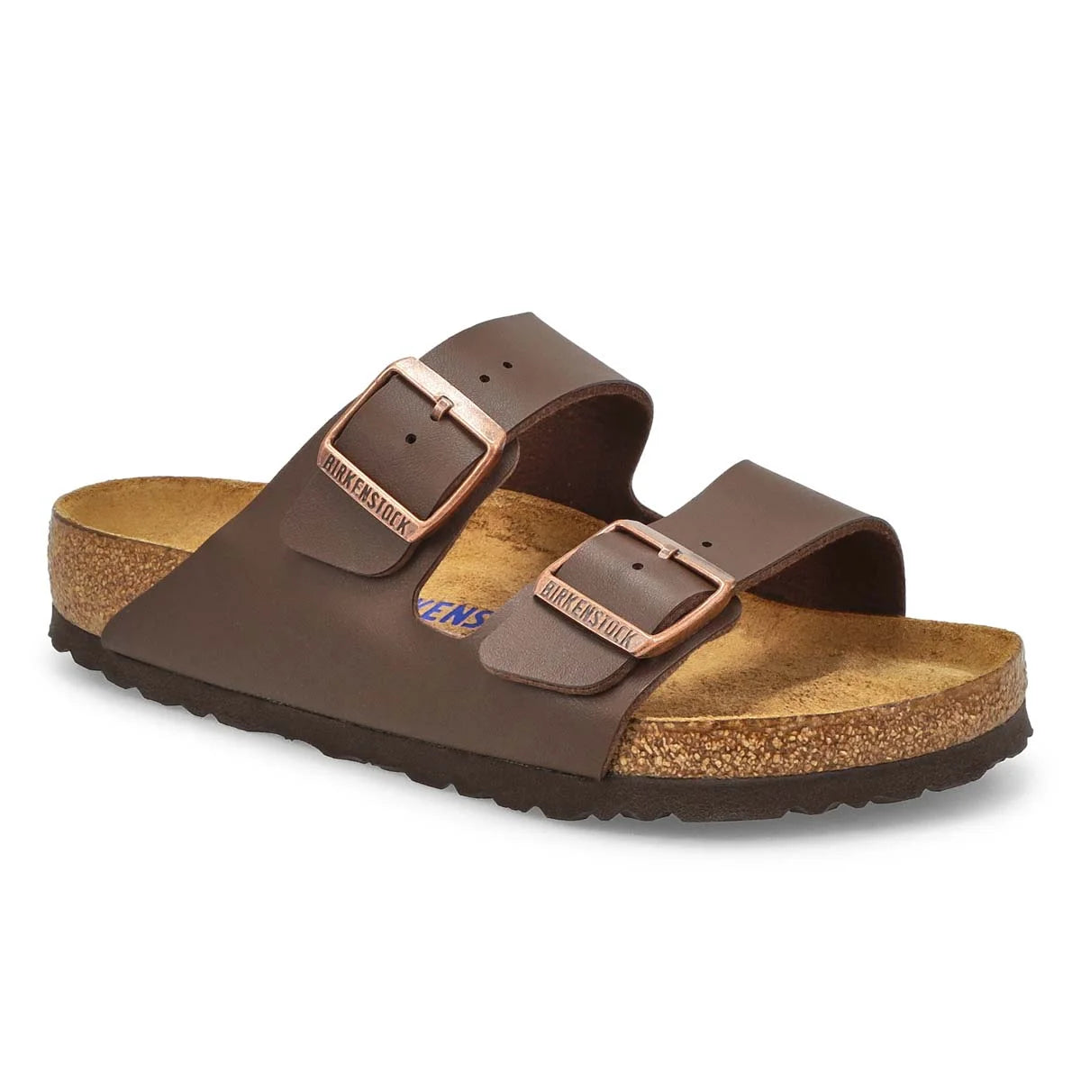 Men's sandals with a leather lining for comfortArizona Dark Brown BF SFB Regular