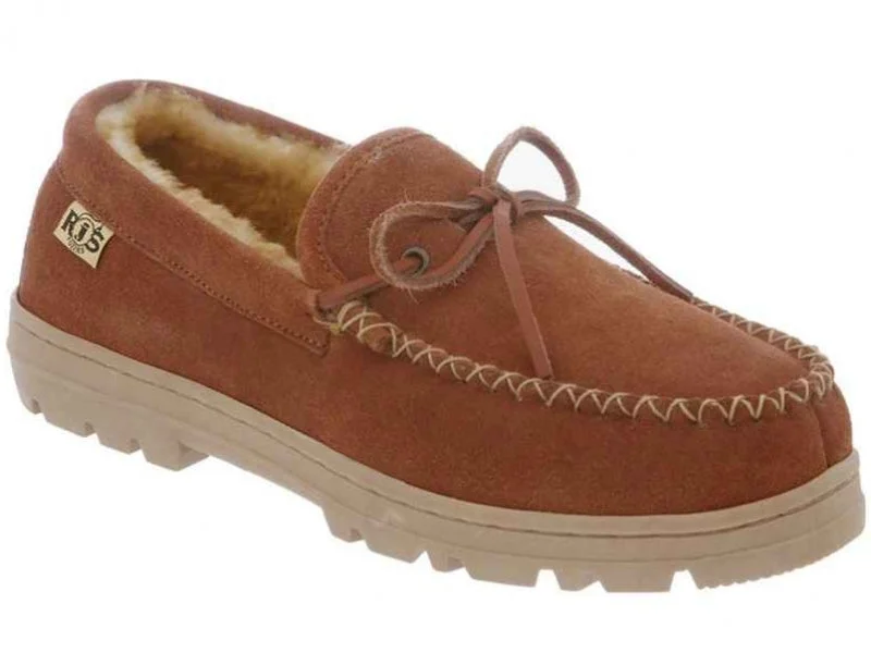 Men's sandals with a perforated leather upper for ventilationCloud Nine Sheepskin Trekker - Men's Moc