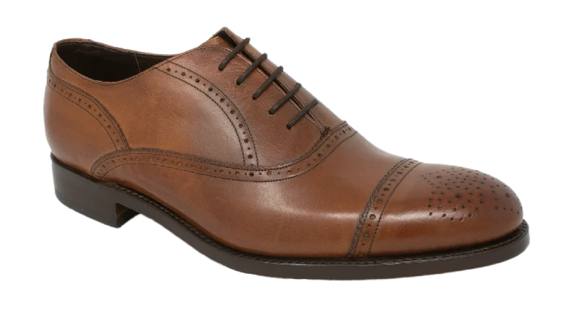 Men's Oxfords with a perforated leather strap for ventilationNewcastle - Noce Calf