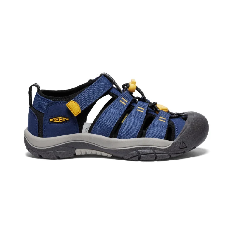 Men's sandals with a stretchy strap for a better fitBig Kids' Newport H2  |  Naval Academy/KEEN Yellow