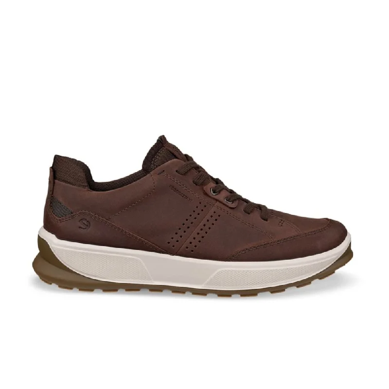 Men's Oxford shoes with a smooth leather upper and a leather soleEcco Men's Byway 2.0 - Coffee