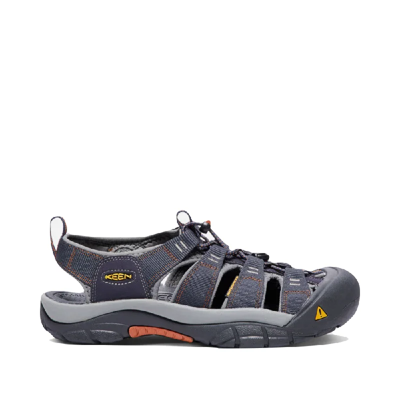 Men's sandals with a padded heelKEEN Men's Newport H2 Waterproof Sandal in India Ink Blue