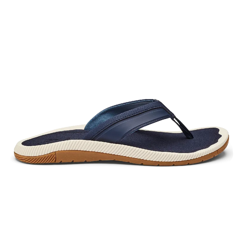 Men's sandals with a stretchy strap for a better fitKūkulu - Trench Blue