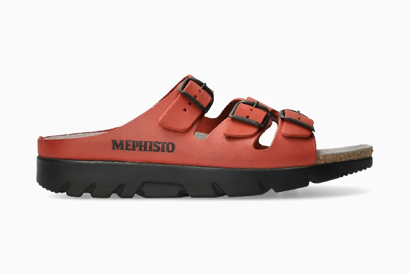 Waterproof men's sandals for water activitiesZach Fit. - Red