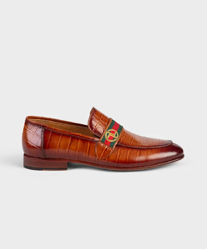 Brown Leather Loafers