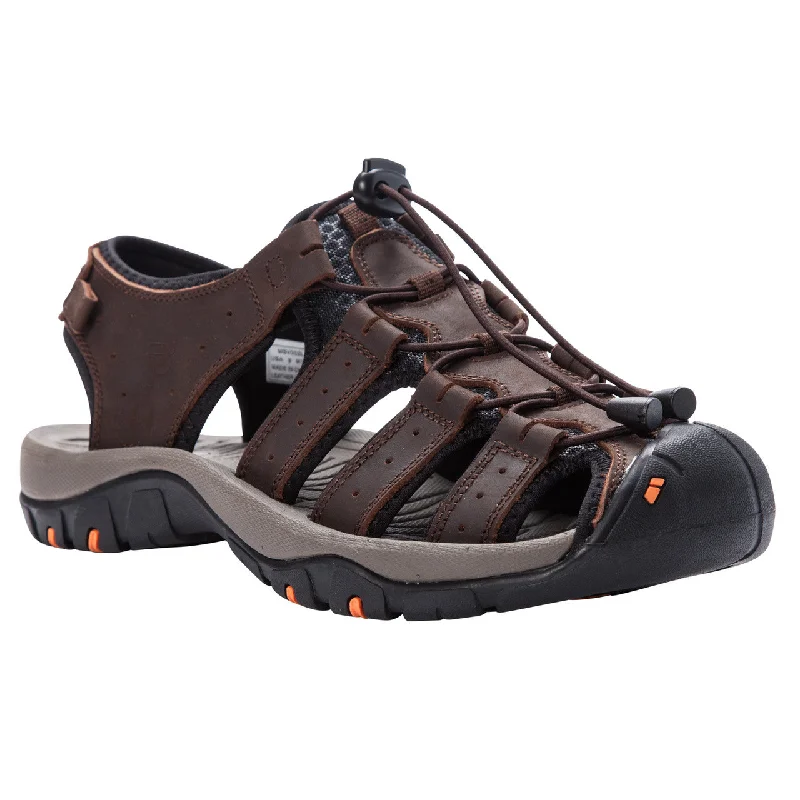 Men's sandals with a rubber sole for tractionPropet Men's Kona Sandal MSV002L