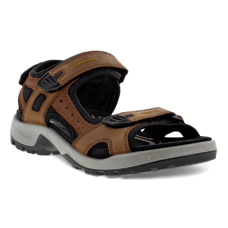 Men's sandals with a leather lining for comfortECCO Yucatan Espresso Sandal (Men's)