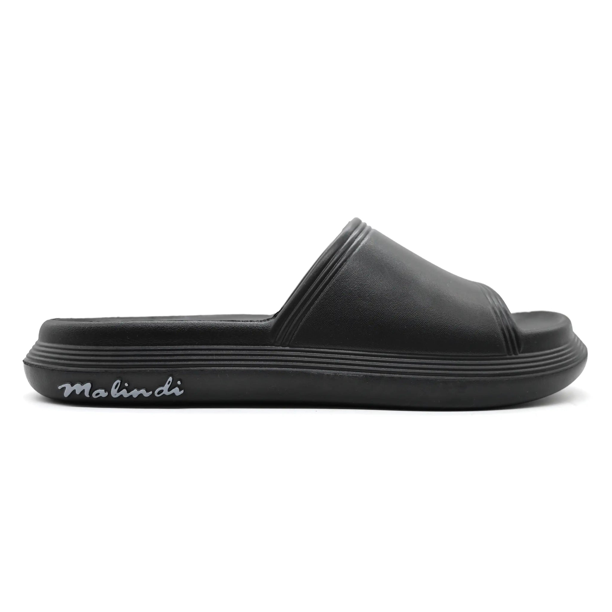 Men's sandals with a contrast stitching detailPaul - Black