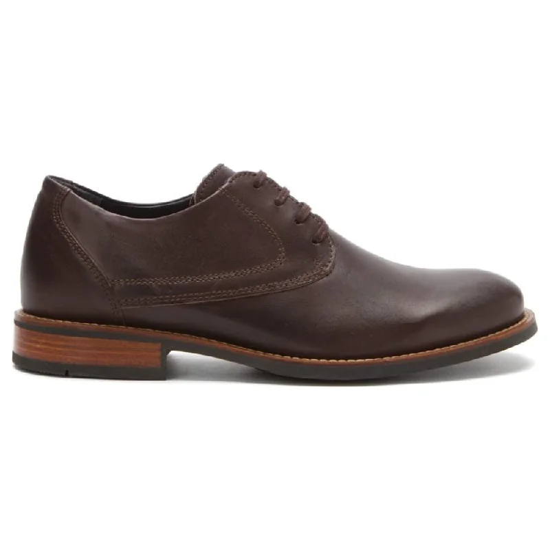 Men's Oxford shoes with a shock - absorbing insole and a leather liningWolky Georgetown Brown Leather Oxford (Men's)