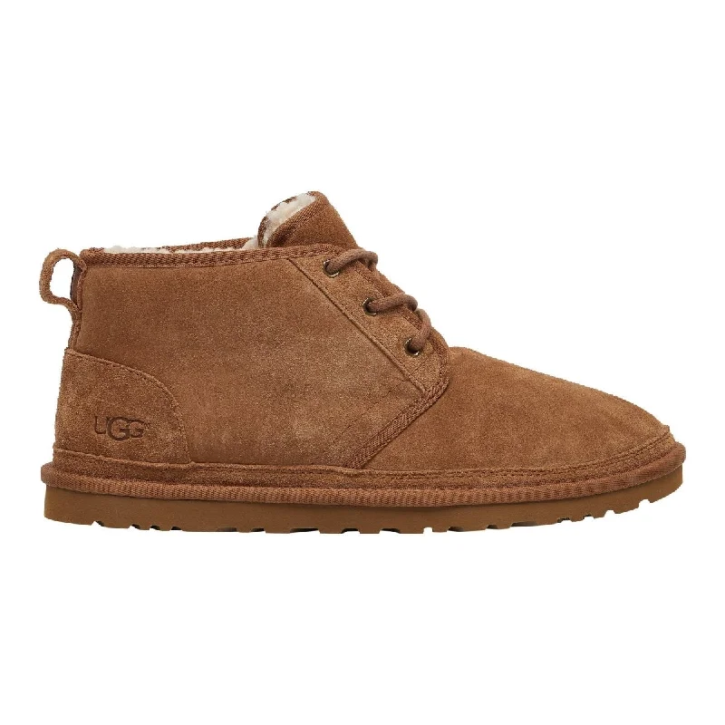 Men's Oxford shoes with a leather lining for breathabilityUGG Men's Neumel Chestnut Suede